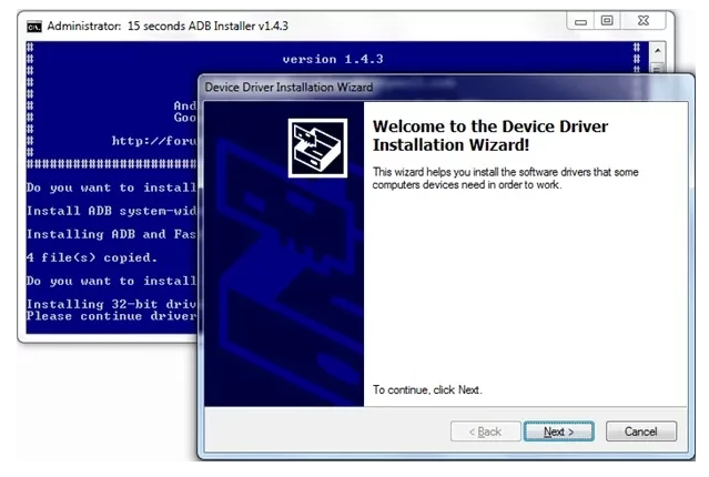 Use Minimal ADB and Fastboot Tool