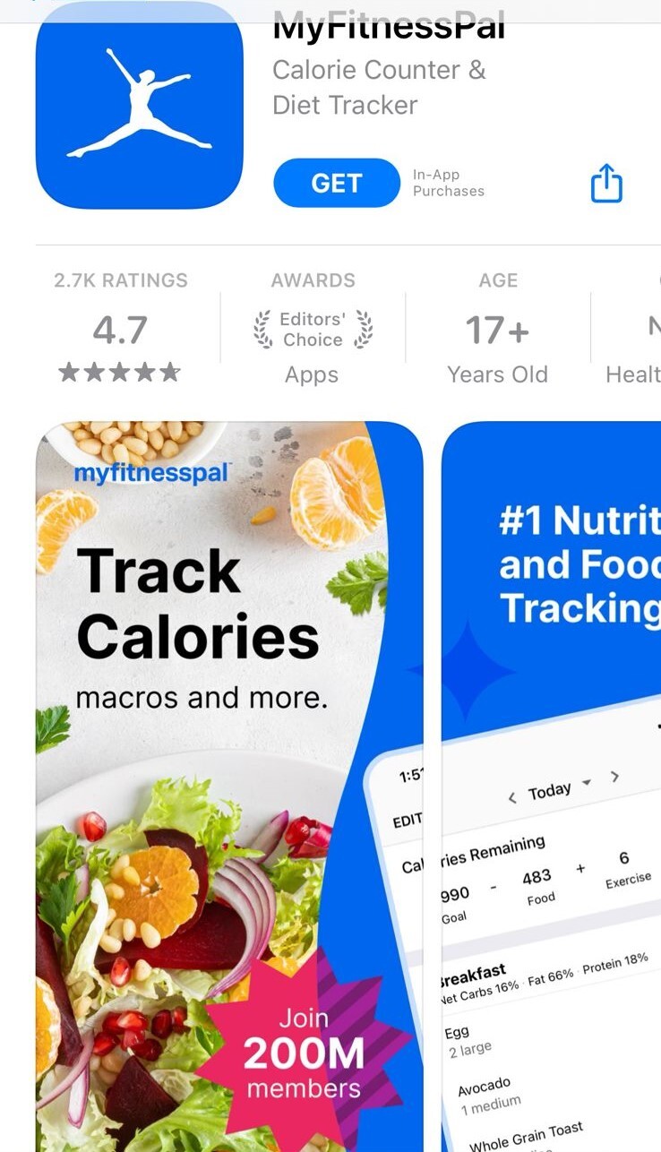 my-fitness-pal-Intermittent-Fasting-apps