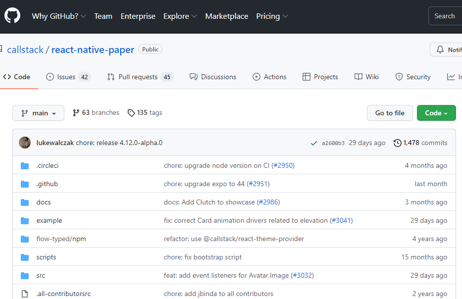 react native paper