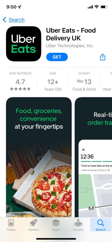 UberEats food delivery app US UberEats food delivery app US