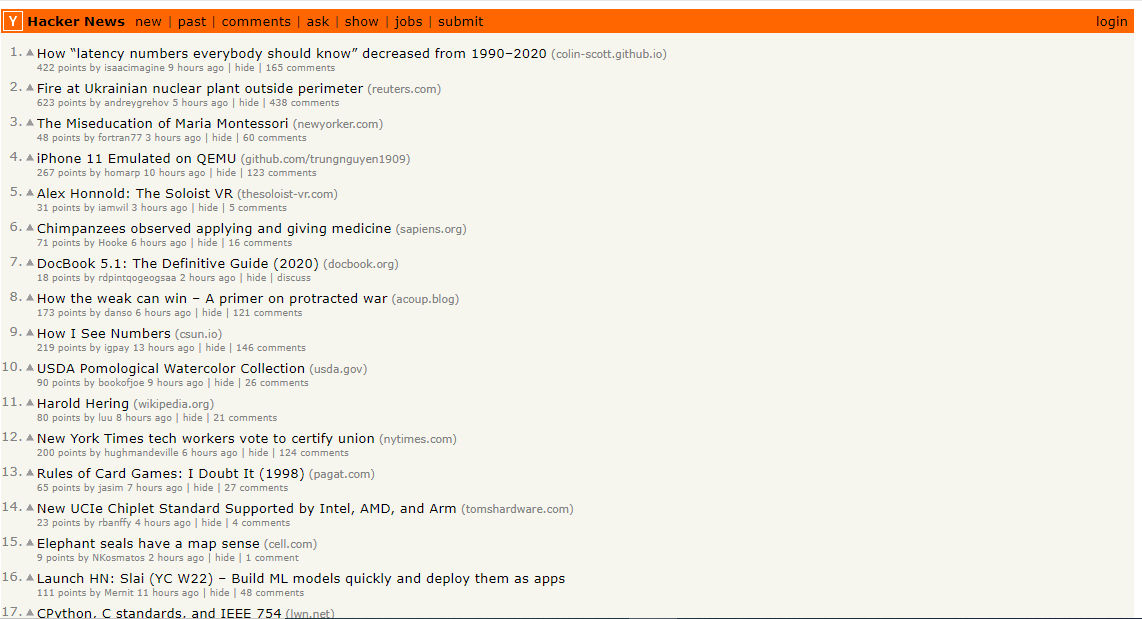 hacker news