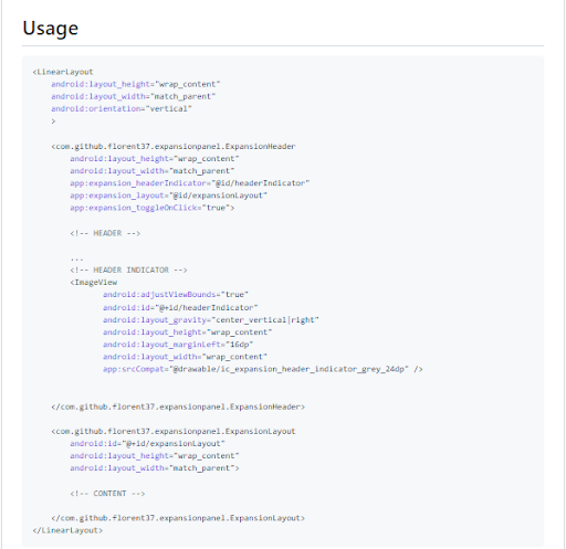 library code