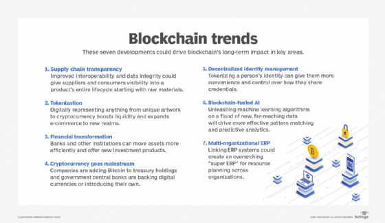 Blockchain development trends
