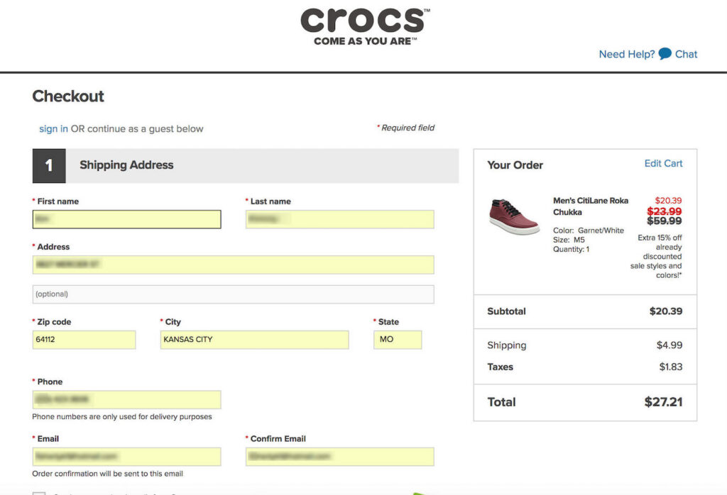 Shopping cart development software - Tax and shipping inclution