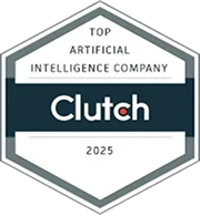 top ai company clutch award 2025 2